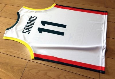 11 Sabonis 2019 FIBA Basketball World Cup Lithuania Team Jersey